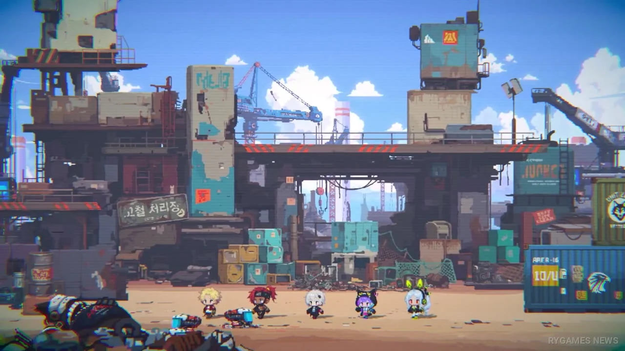 『Dynamite Blue』公式トレーラーのゲームプレイ・世界観カット - gambar 3