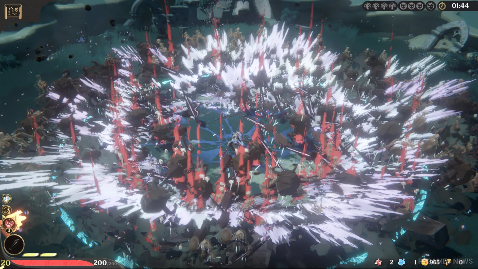 Screenshot gameplay Ember and Blade - gambar 1