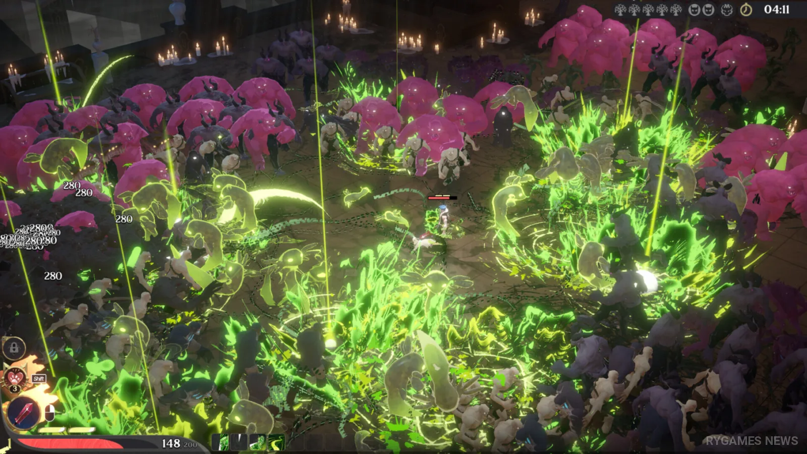 Screenshot gameplay Ember and Blade - gambar 2