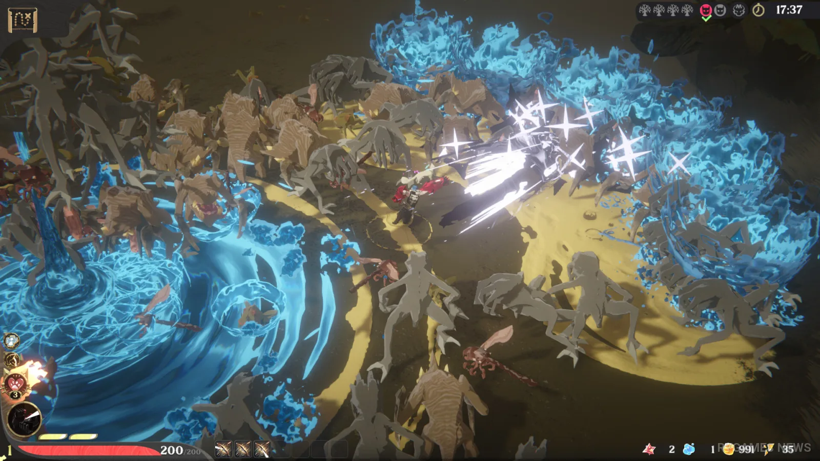 Screenshot gameplay Ember and Blade - gambar 10