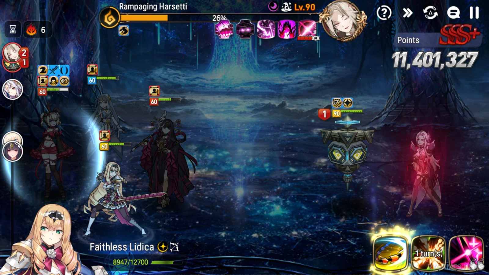 Screenshot gameplay Epic Seven dari Steam - gambar 4