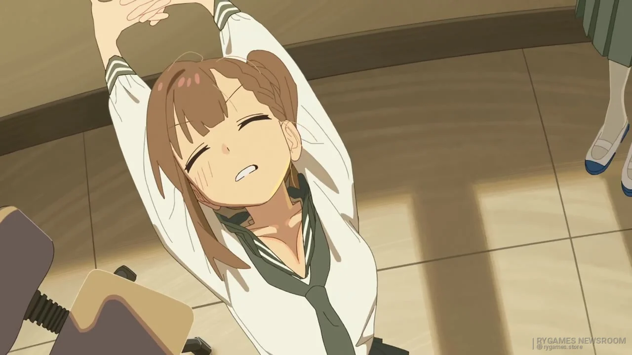 『生徒会にも穴はある！』ノンクレジットED「ぴ」場面カット - gambar 9