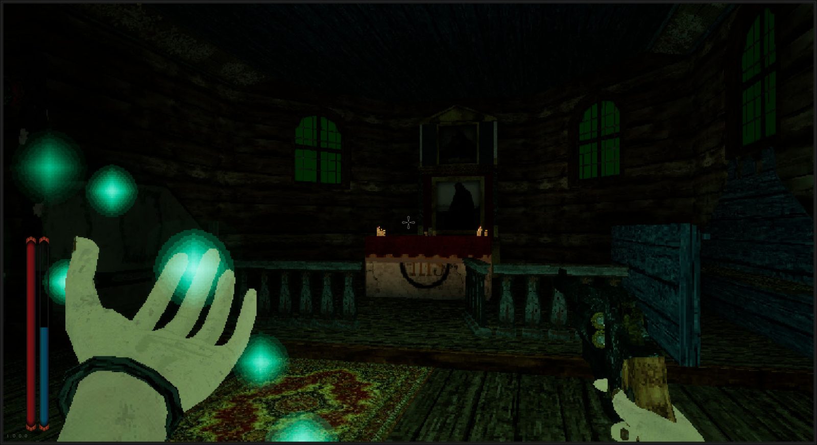 Campuran sihir, senjata api, dan ancaman tak terkalahkan membuat horor game ini terasa lebih variatif