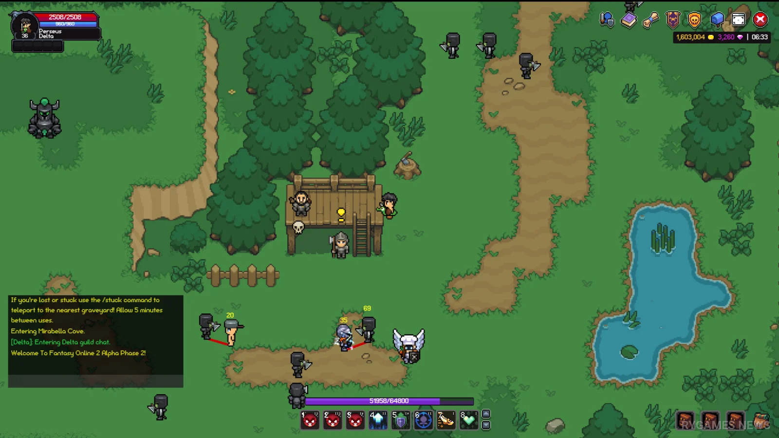 Screenshot gameplay Fantasy Online 2 dari Steam - gambar 3