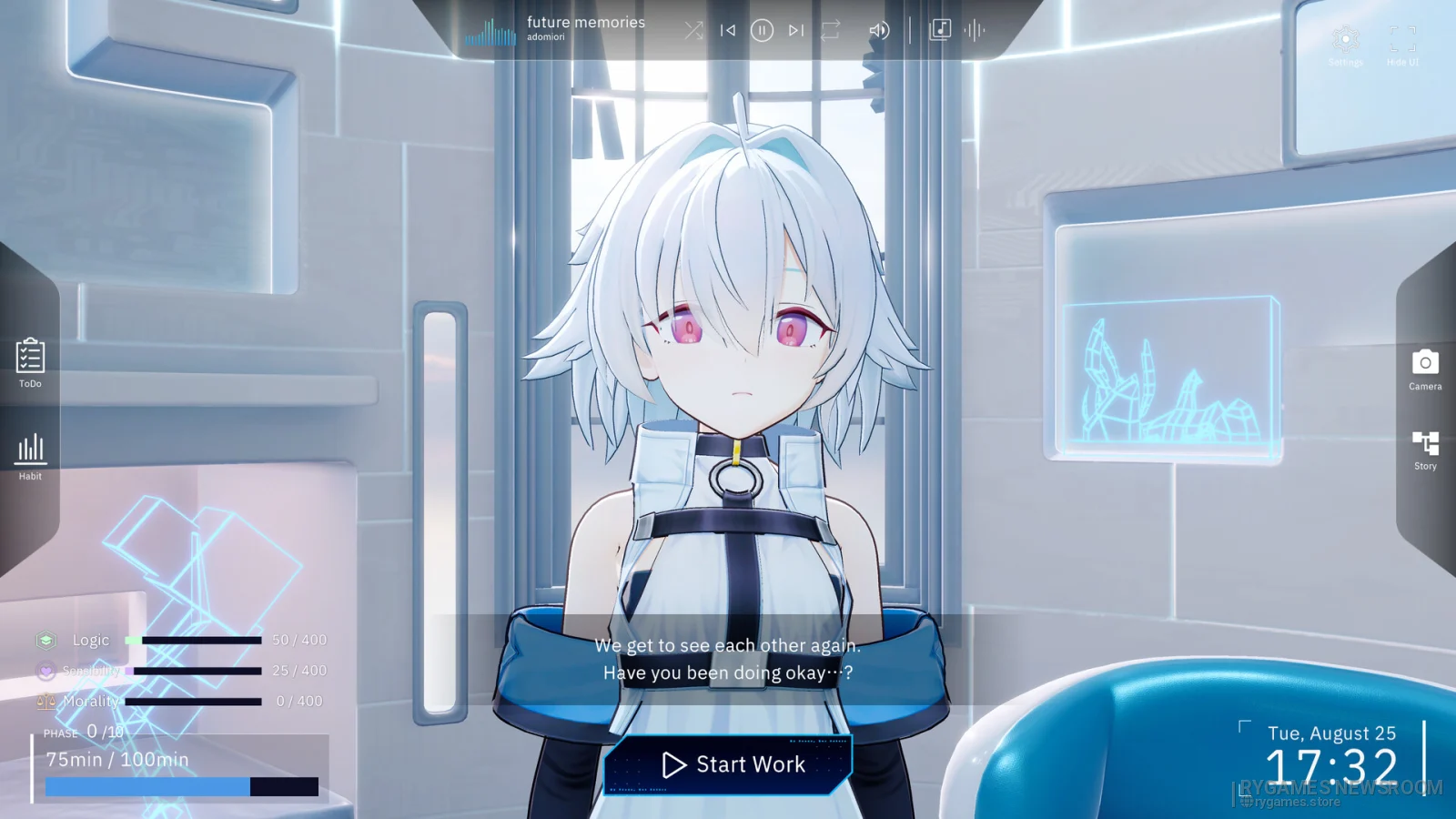 Steam掲載『Fenestra: my focus, her future』ゲーム画面 - gambar 2