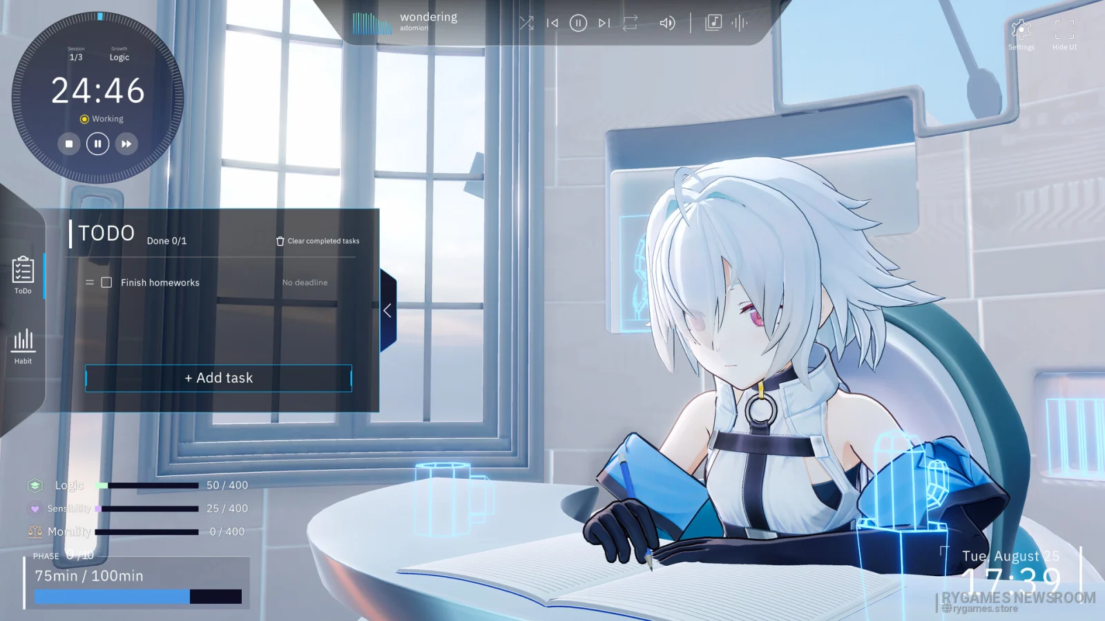 Steam掲載『Fenestra: my focus, her future』ゲーム画面 - gambar 4