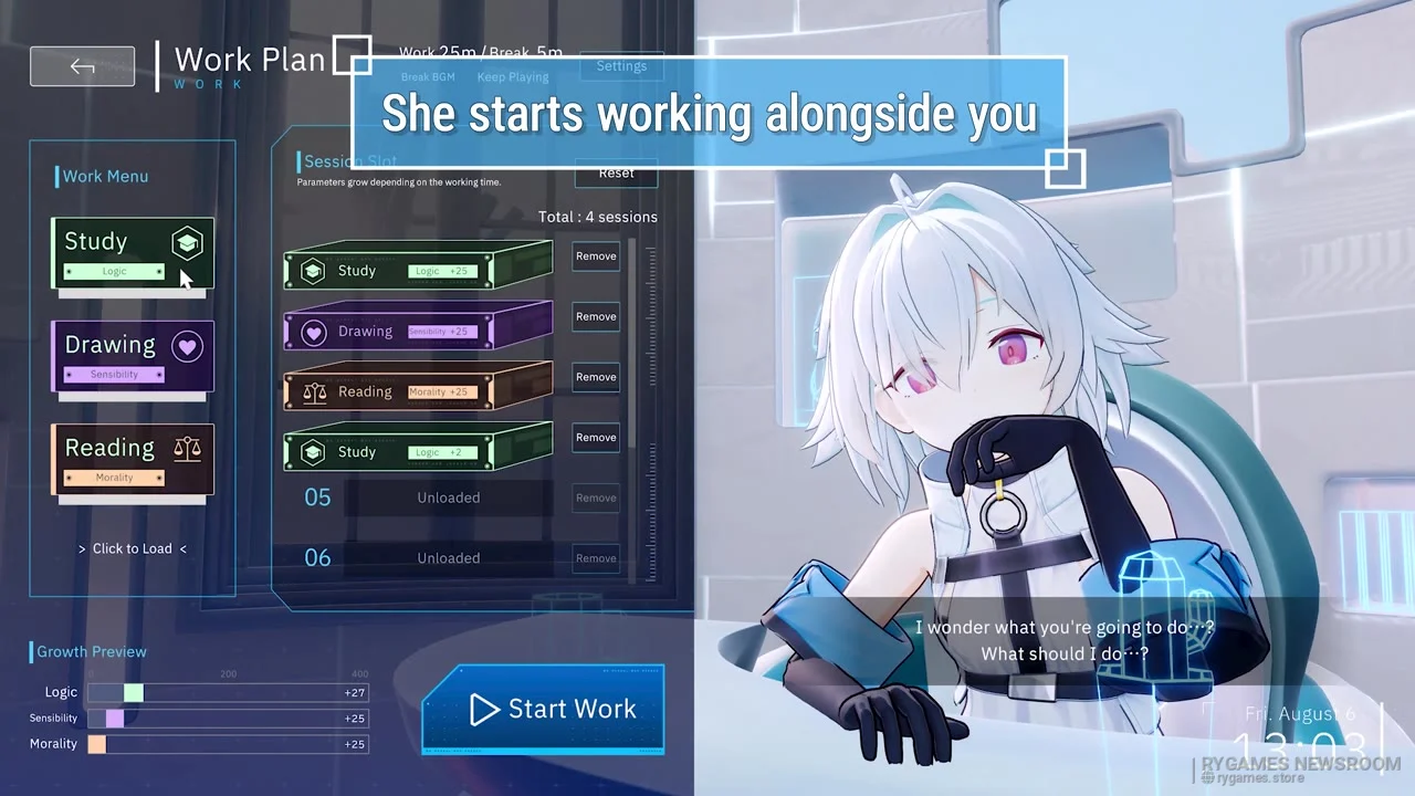Steam掲載『Fenestra: my focus, her future』ゲーム画面 - gambar 8