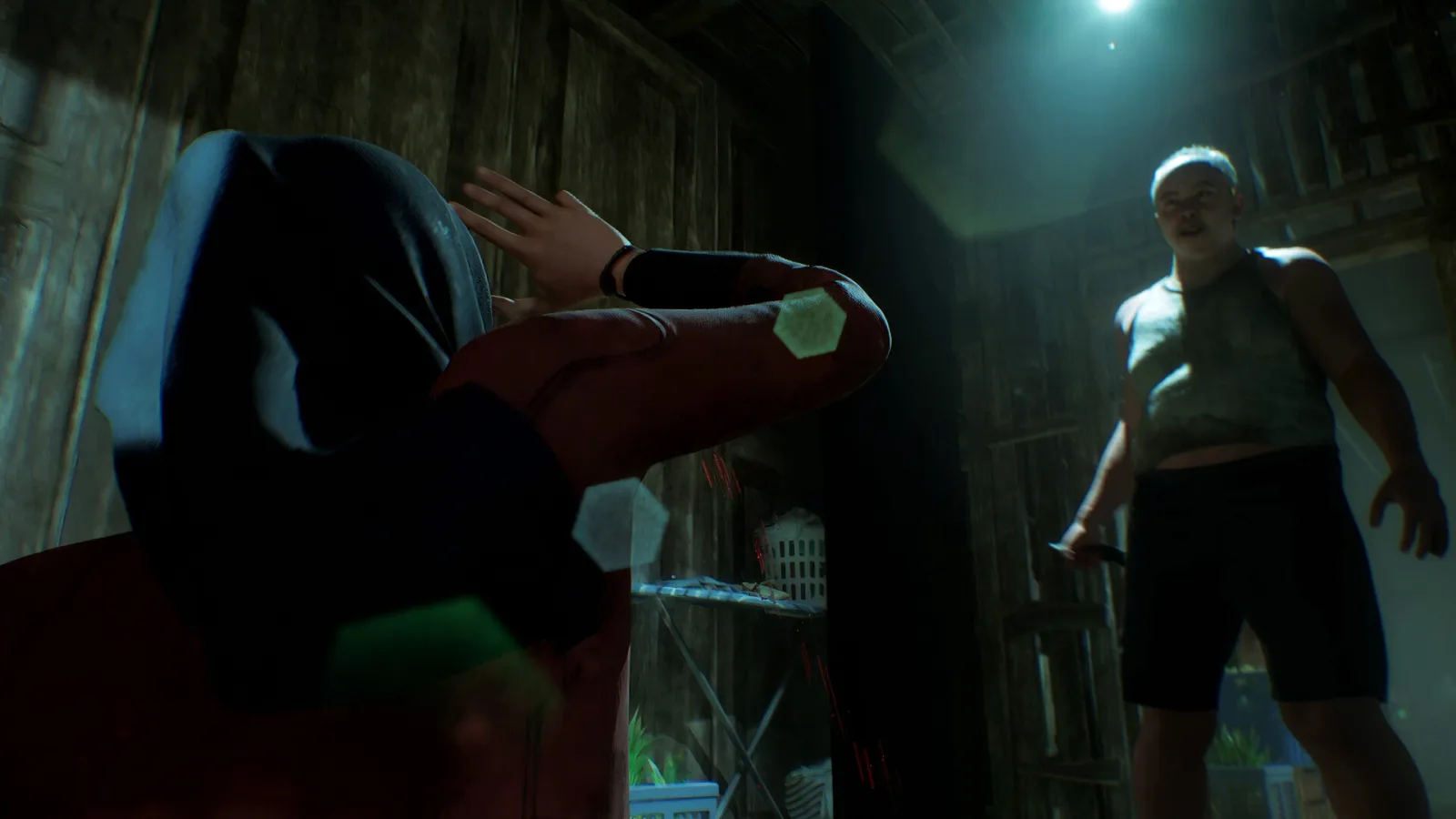 Deretan screenshot AGNI: Village of Calamity yang memperlihatkan eksplorasi Desa Purba, suasana ritual, investigasi, puzzle lingkungan, ancaman brutal, dan elemen survival horror sinematik - gambar 9