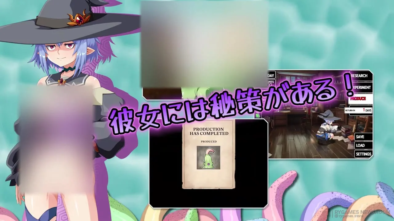 Cuplikan trailer baru Genius Witch's Roper Ranch - gambar 4