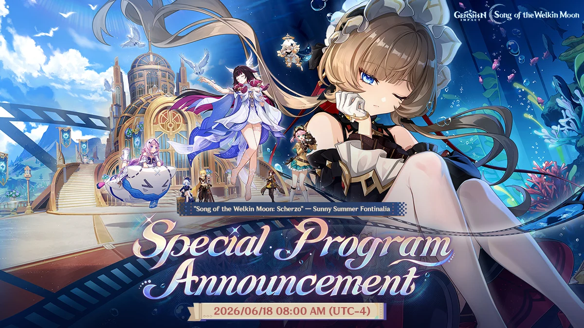 Genshin Impact Luna VIII Special Program Tayang 18 Juni, Bahas Sunny Summer Fontinalia - RYGAMES