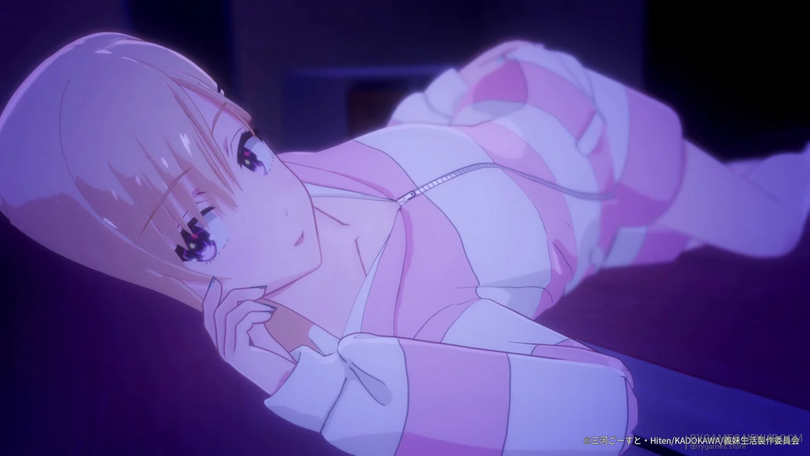 Gimai Seikatsu: Days with My Lo-Fi Sister gameplay screenshots from Steam - gambar 4