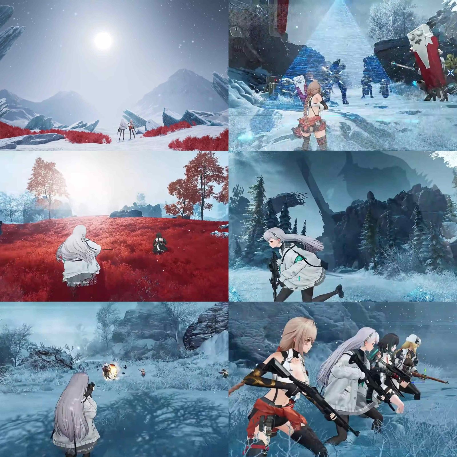 Cuplikan Trailer Girls’ Frontline: Blue Butterfly Contract dengan nuansa sci-fi dan aksi kooperatif