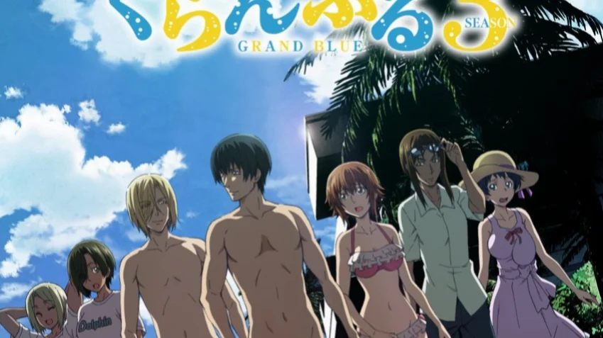 Grand Blue Season 3 Rilis True Key Visual, Episode 1 Yarinokoshi Resmi Tayang - RYGAMES