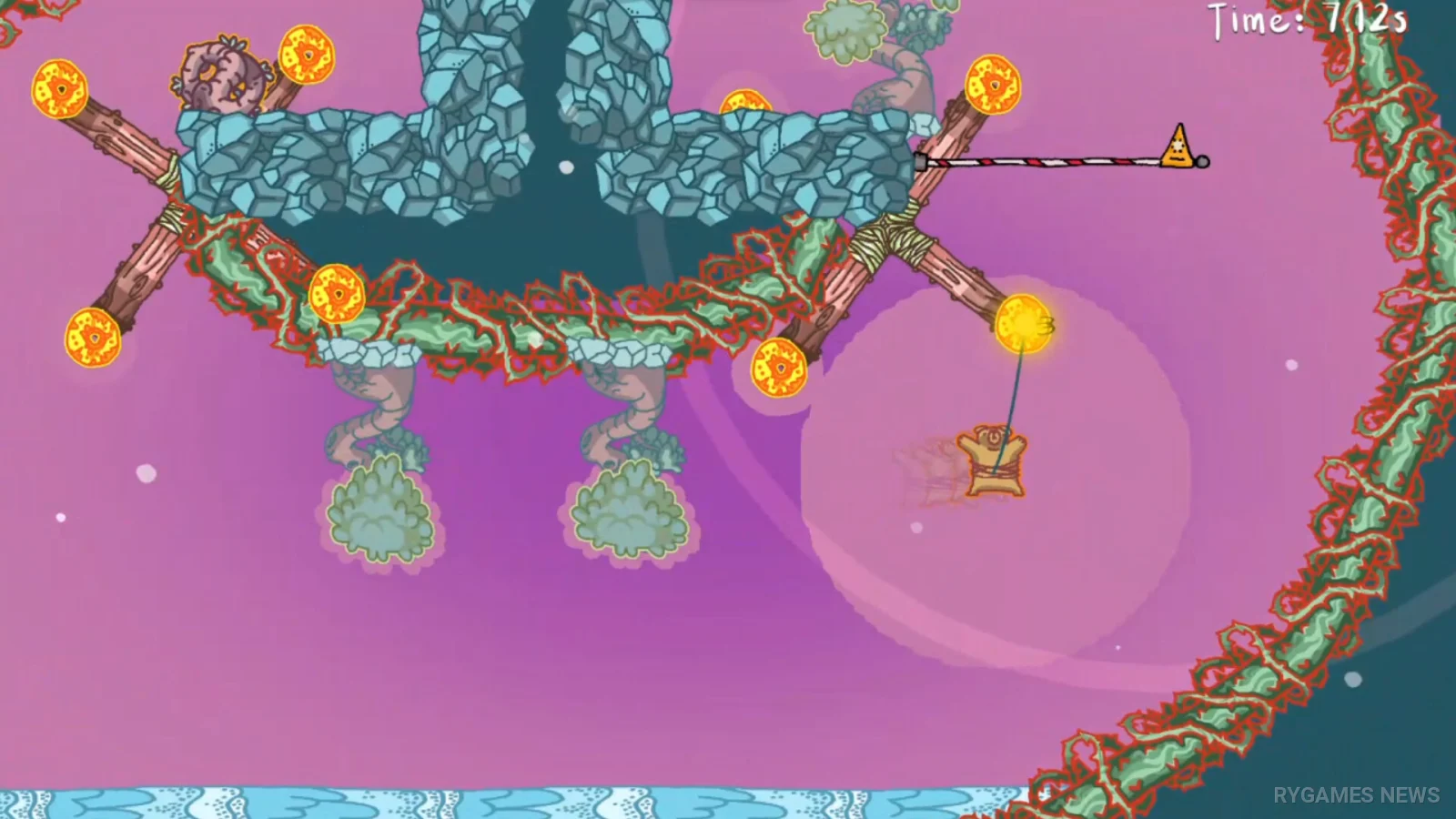 Screenshot dan cuplikan gameplay Grapple Bear - gambar 6