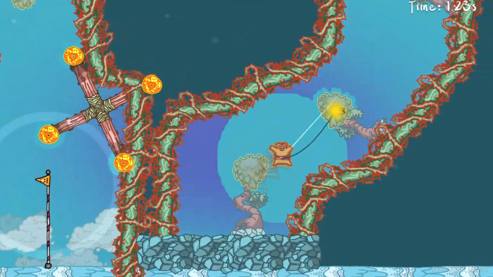 Screenshot dan cuplikan gameplay Grapple Bear - gambar 7