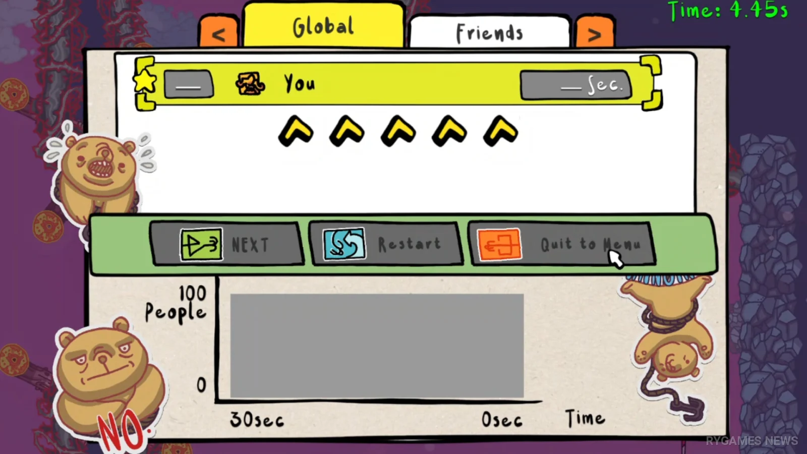 Screenshot dan cuplikan gameplay Grapple Bear - gambar 8