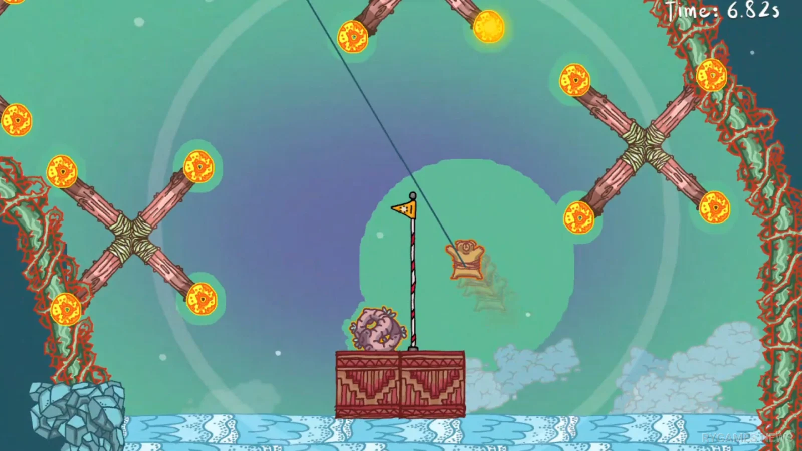 Screenshot dan cuplikan gameplay Grapple Bear - gambar 11