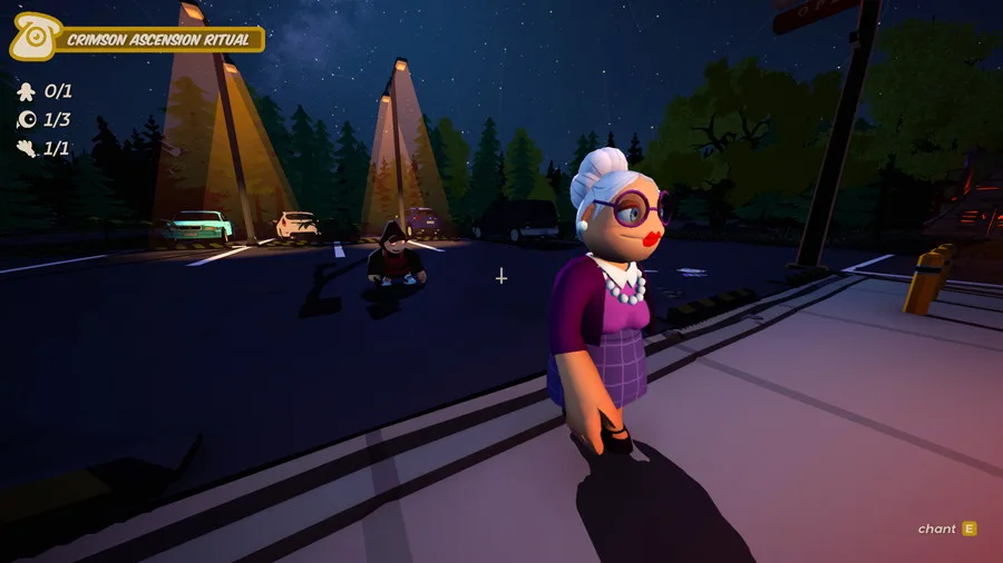 Deretan screenshot gameplay Grilluminati yang menampilkan restoran grill, kerja sama cultist, ritual rahasia, kekacauan dapur, pelanggan yang mulai curiga, dan proses menyembunyikan bukti - gambar 1