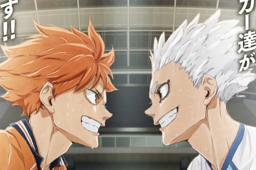 Haikyu!! vs. Chiisana Kyojin Reveals Hinata vs. Hoshiumi Concept Visual for 2027