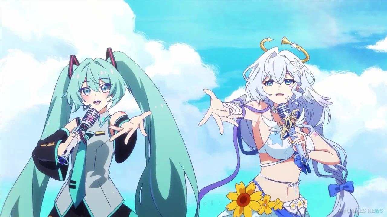 Stills from the Summeretto Medley featuring Hatsune Miku and Robin - gambar 3