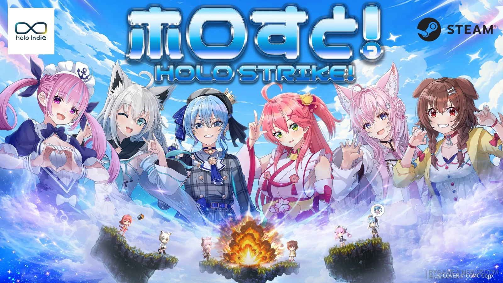 Holo-Strike! Buka Demo Gratis di Steam hingga 27 Oktober, Rilis November 2026