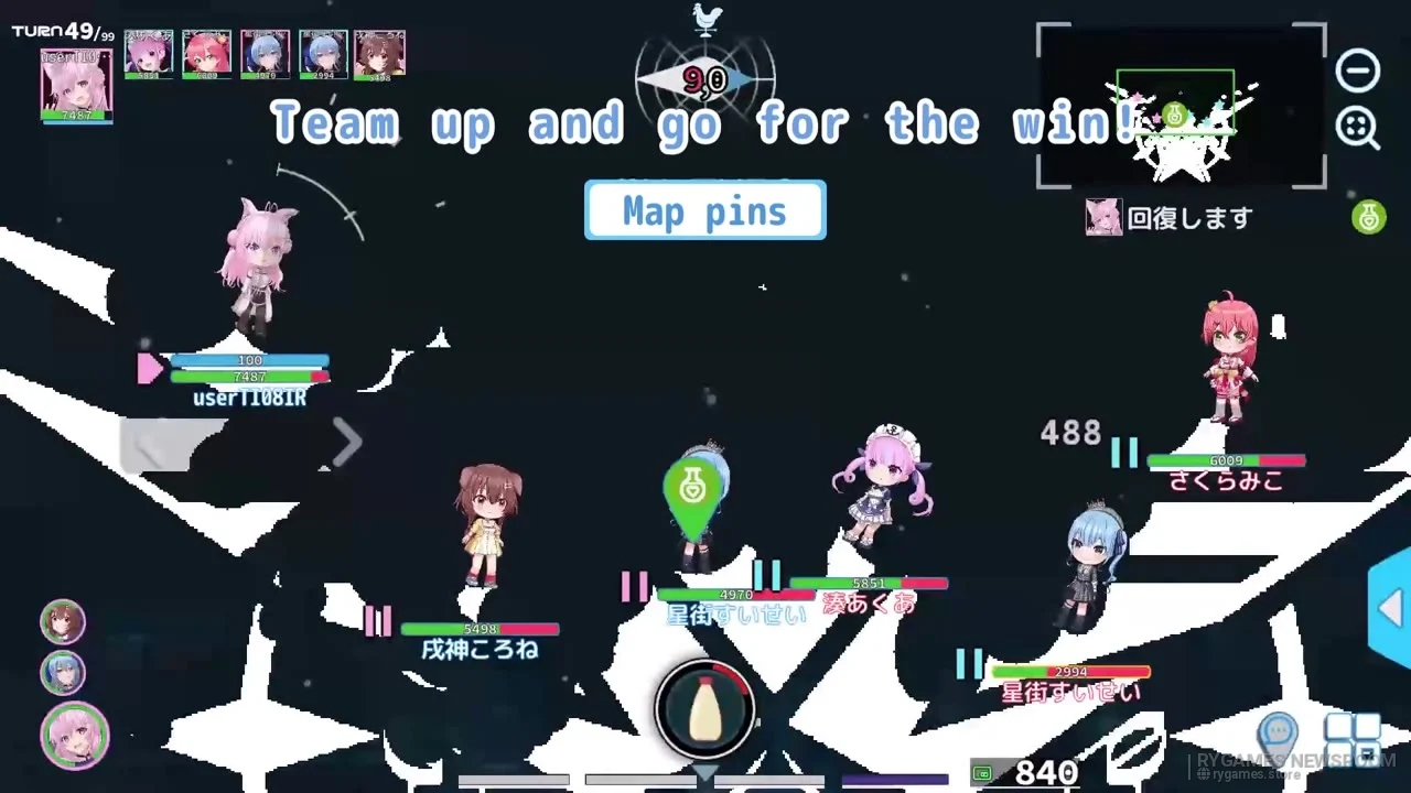 Screenshot gameplay Holo-Strike! dari Steam - gambar 7