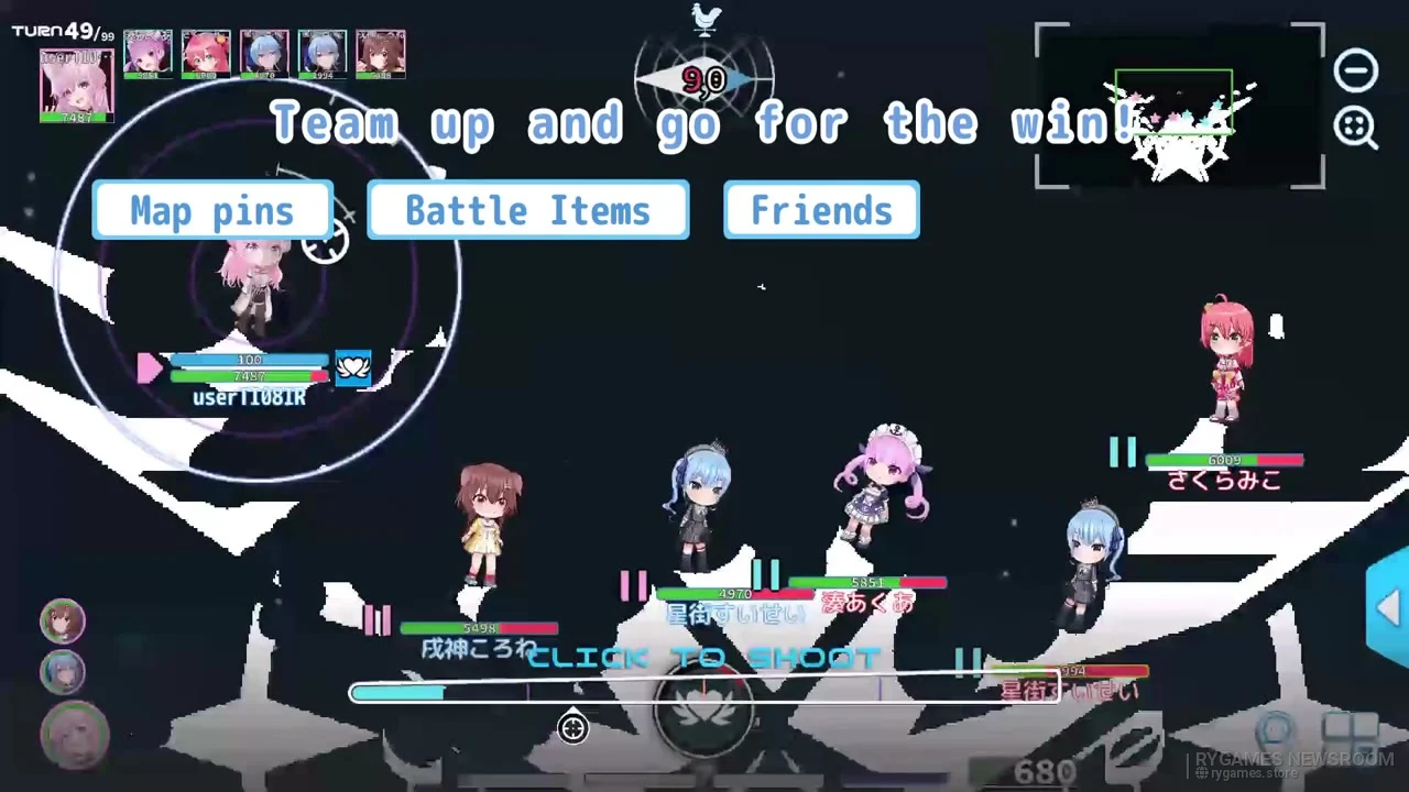 Screenshot gameplay Holo-Strike! dari Steam - gambar 13