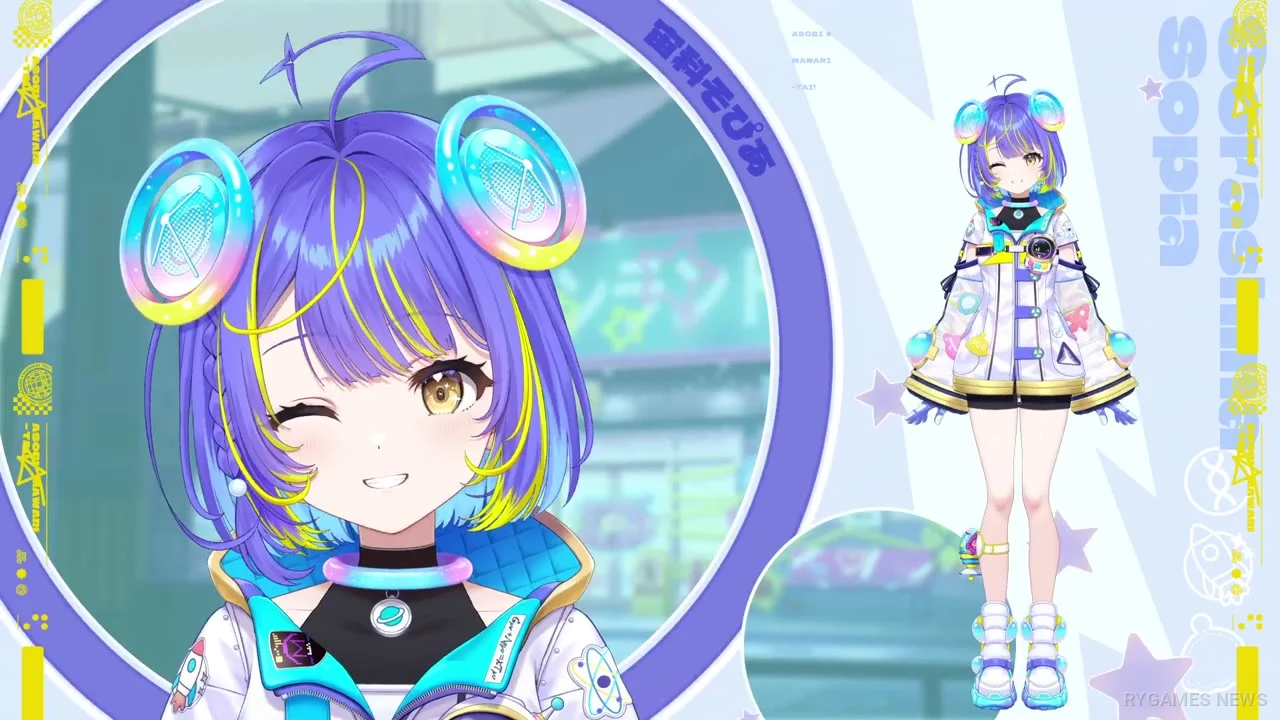 Stills from the Official ASOBI★MAWARI-TAI! Debut PV - gambar 8