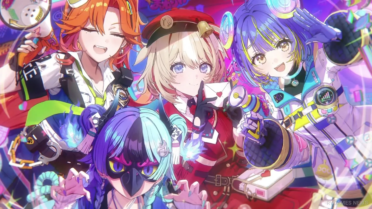 Stills from the Official ASOBI★MAWARI-TAI! Debut PV - gambar 13