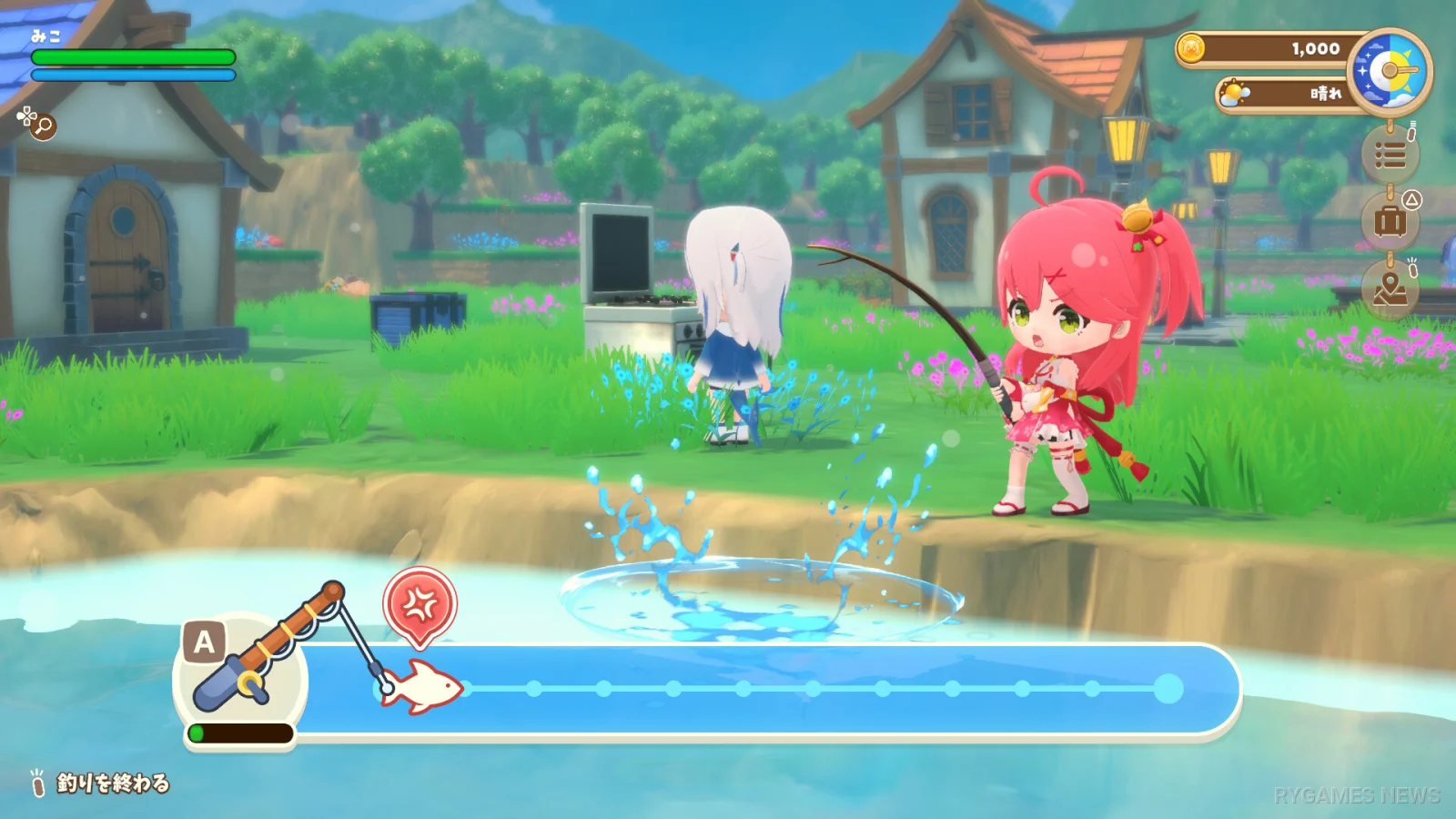 Steam掲載『holoVillage: Our Cozy Days』ゲーム画面 - gambar 3