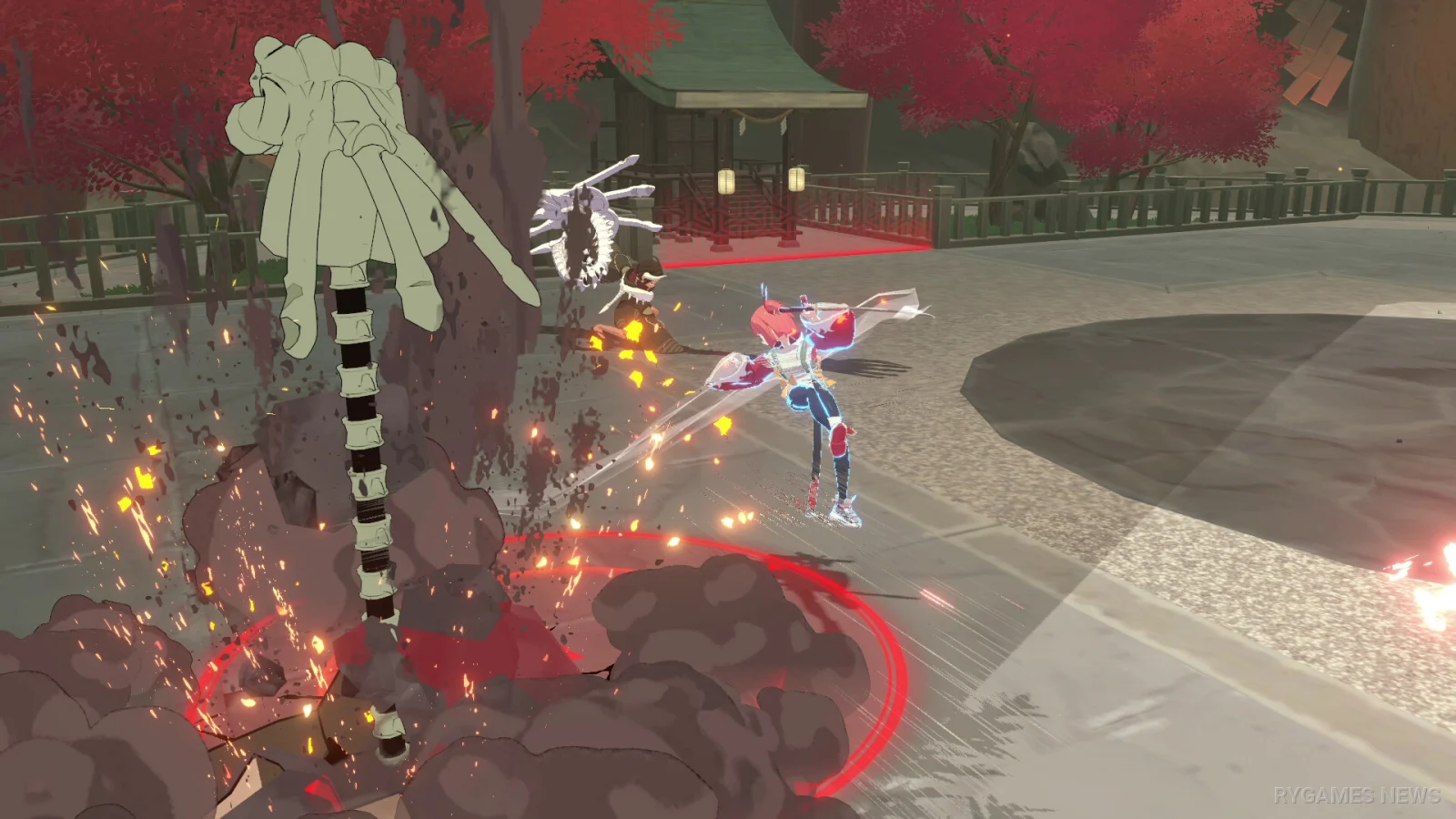 Screenshot gameplay Homura Hime dari Steam - gambar 3