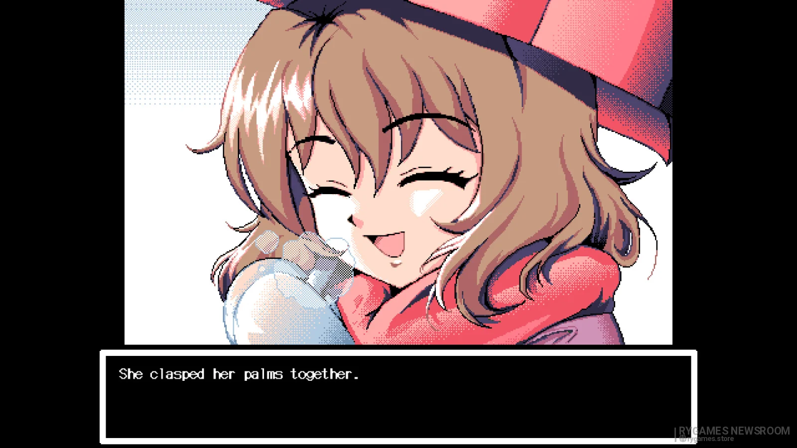if you stay Launches for Free, a PC-98-Inspired Yuri Visual Novel About Fumiko and Mika's Last Date