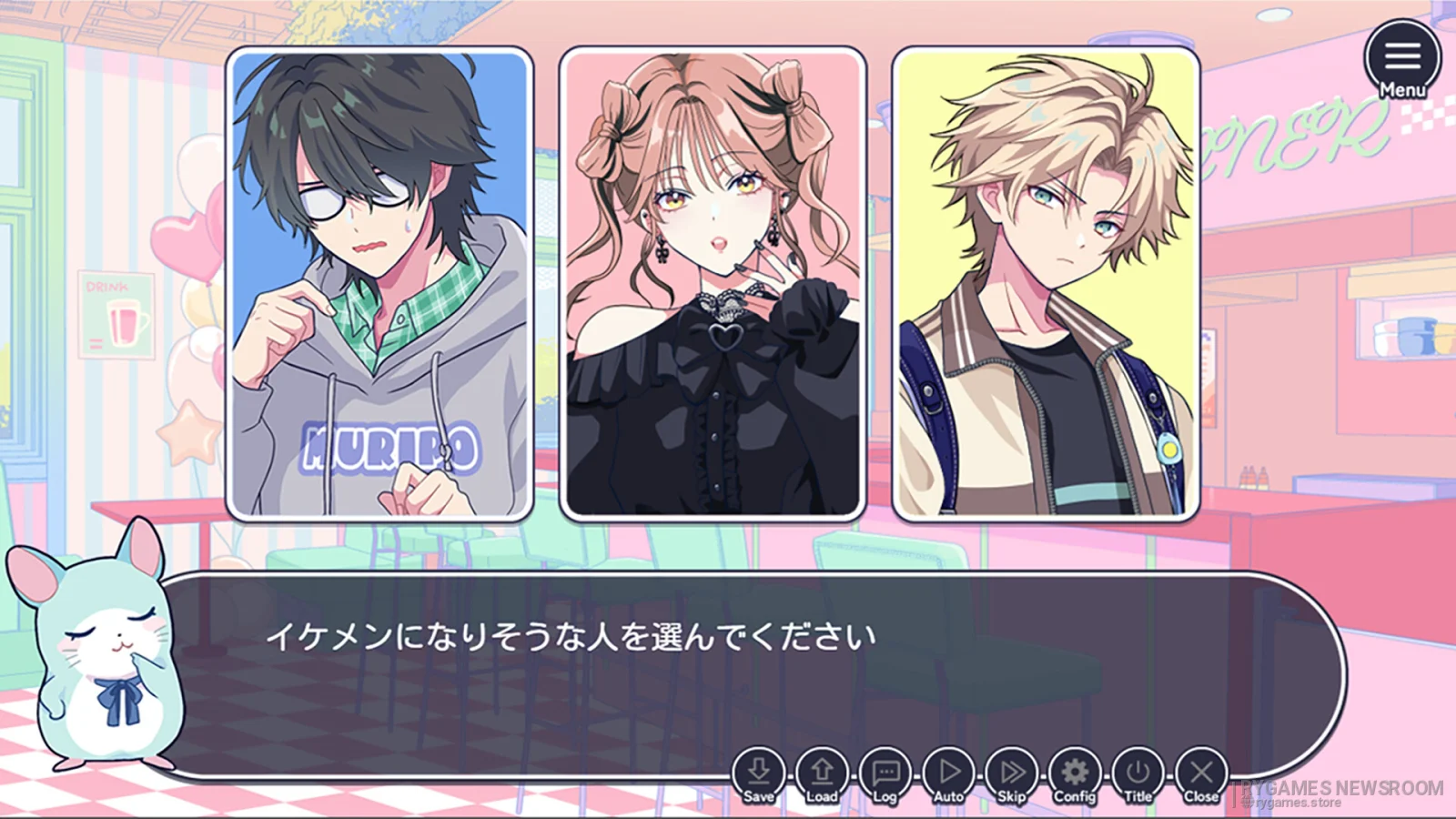 Steam掲載『Ikemen Big Bang: A Dating Game About Potentially Hot Guys』ゲーム画面 - gambar 3