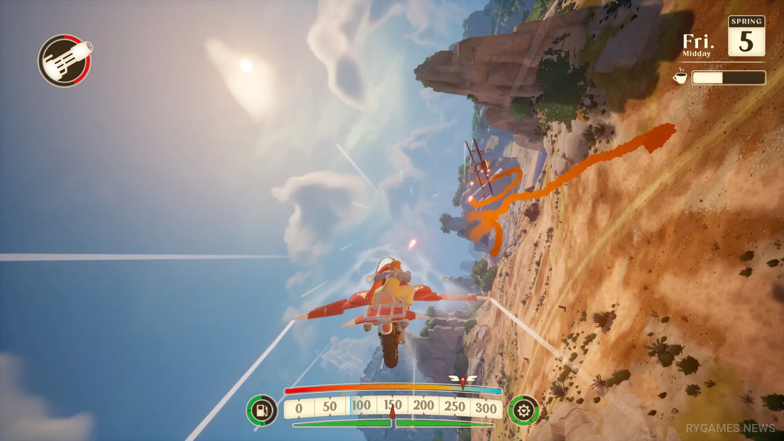 Screenshot gameplay Into the Wind - gambar 3