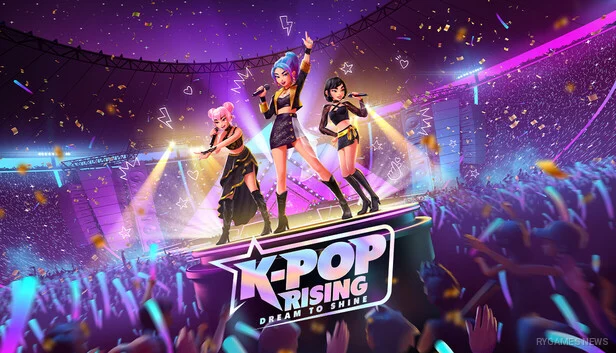 Key visual K-POP Rising: Dream to Shine menampilkan perjalanan trainee menuju panggung K-Pop