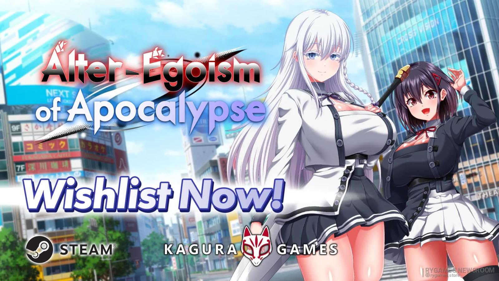 Kagura Games Akan Rilis Alter-Egoism of Apocalypse dari ONEONE1 di Steam