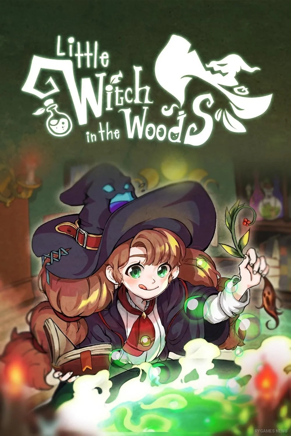 Little Witch in the Woods Key Art