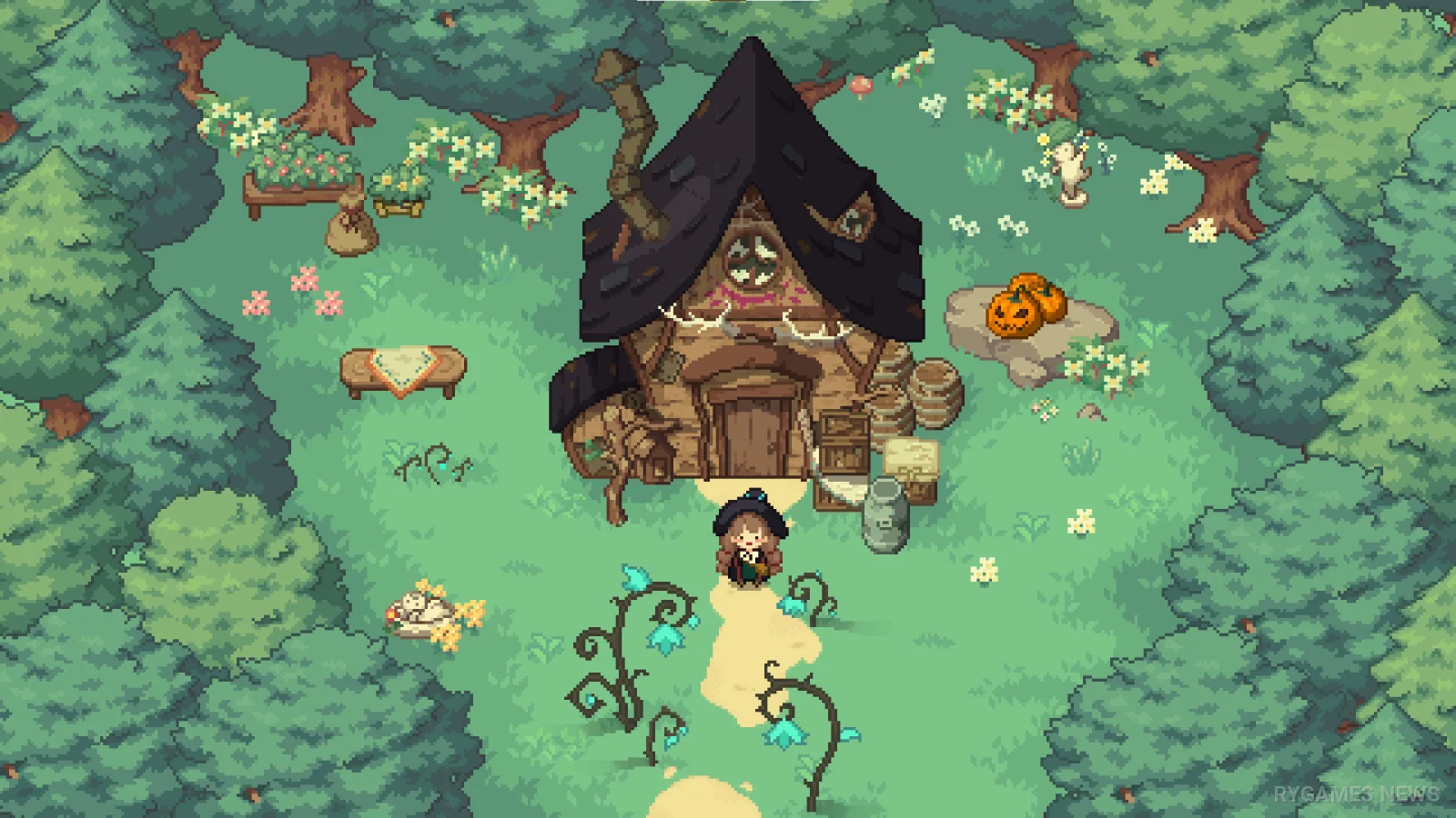 Little Witch in the Woods Steam Gameplay Screenshots - gambar 4