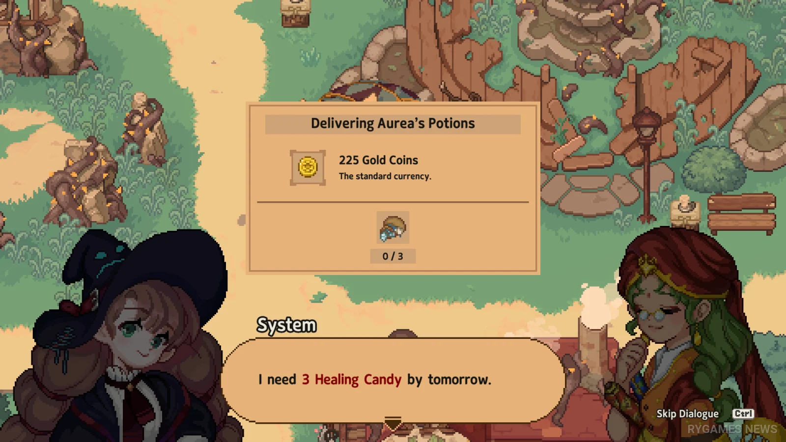 Little Witch in the Woods Steam Gameplay Screenshots - gambar 5