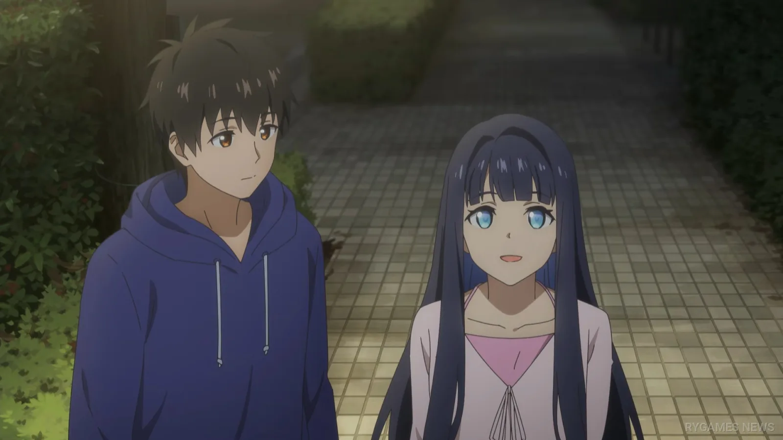 Screenshot trailer Love Unseen Beneath the Clear Night Sky - gambar 1