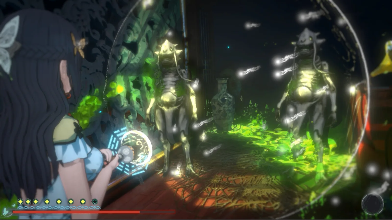 Screenshot gameplay Lunar Chrysalis - gambar 3