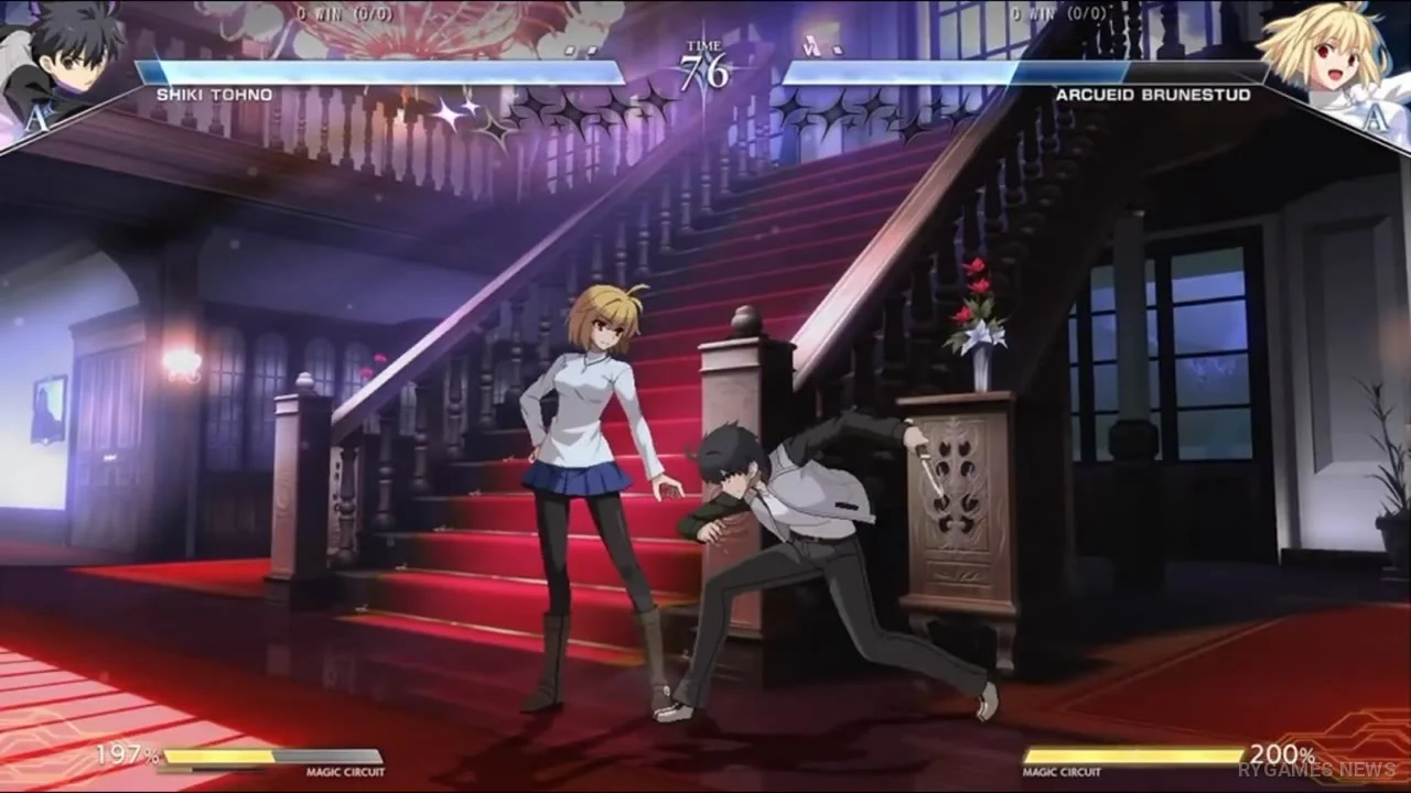 MELTY BLOOD: TYPE LUMINA Gameplay - gambar 2