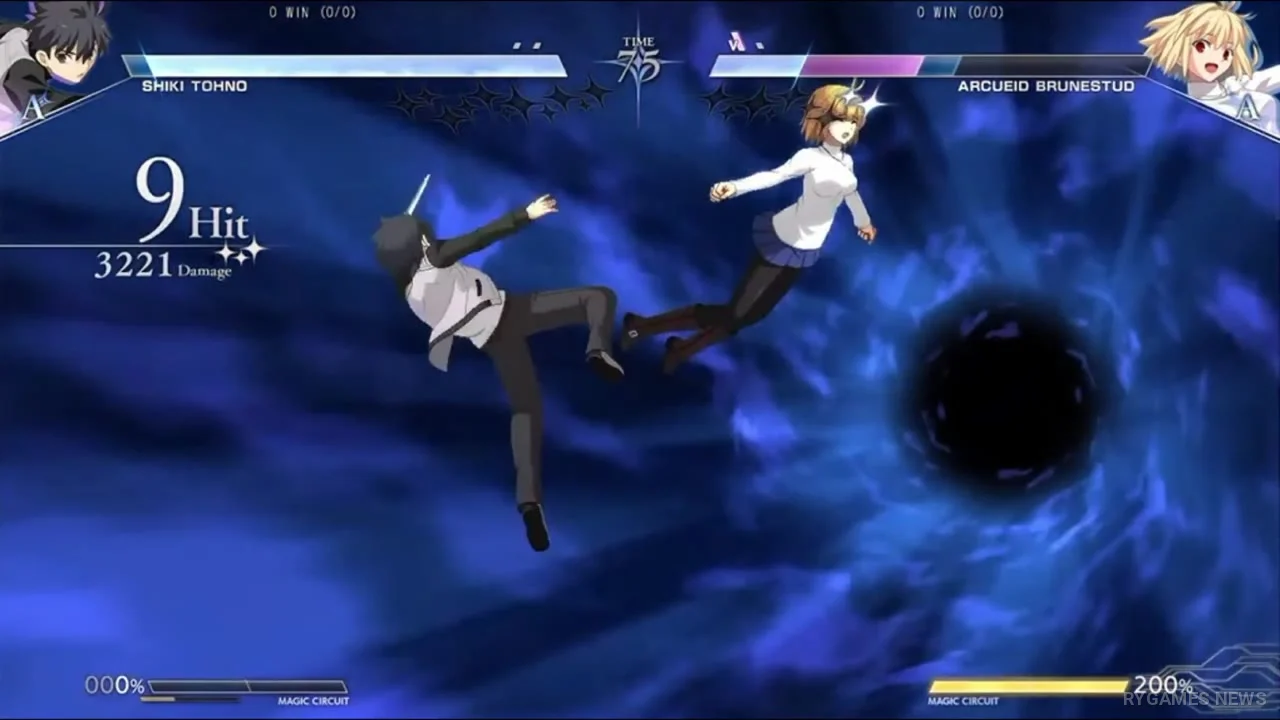 MELTY BLOOD: TYPE LUMINA Gameplay - gambar 4