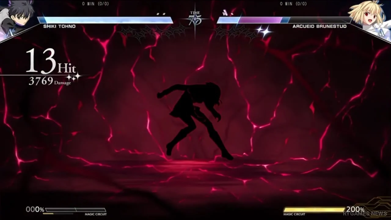 MELTY BLOOD: TYPE LUMINA Gameplay - gambar 5