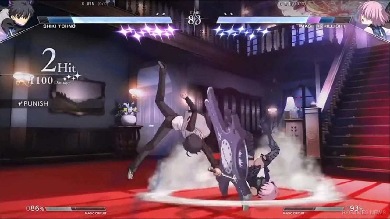MELTY BLOOD: TYPE LUMINA Gameplay - gambar 9