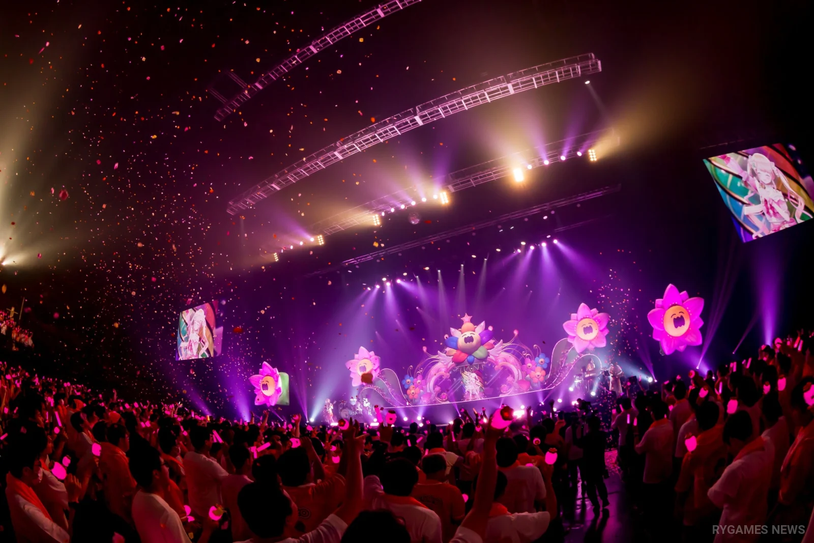 Visual konser Momosuzu Nene di Tokyo Garden Theater. - gambar 8