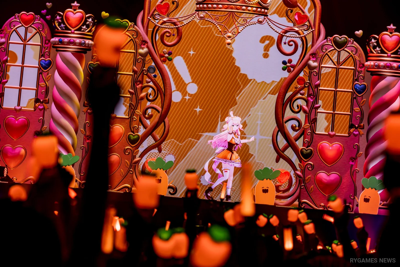 Visual konser Momosuzu Nene di Tokyo Garden Theater. - gambar 2