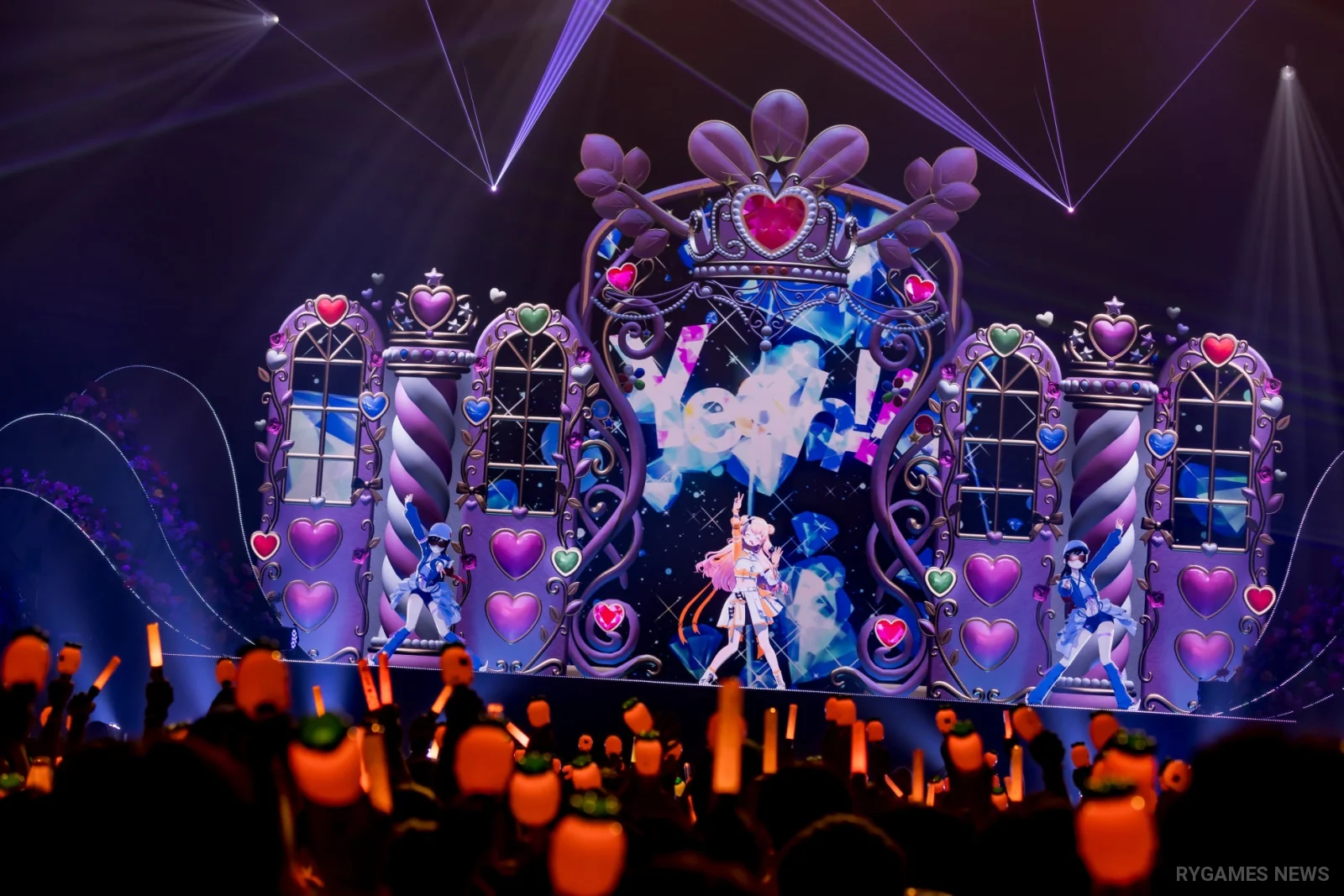 Visual konser Momosuzu Nene di Tokyo Garden Theater. - gambar 3