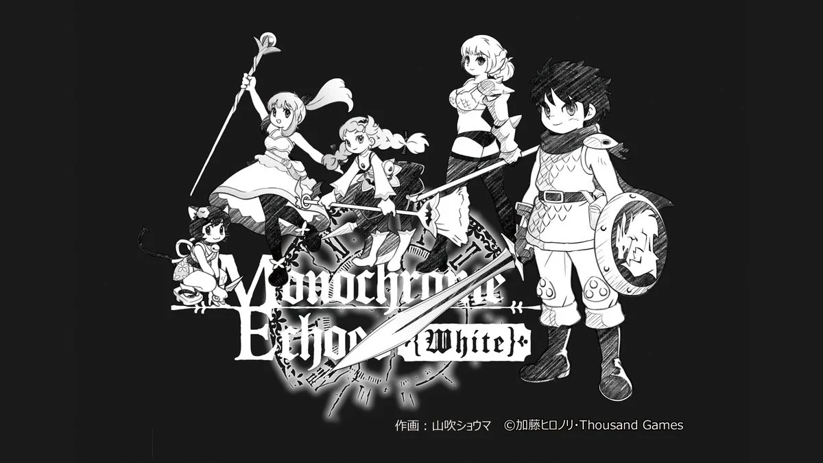 Monochrome Echoes: White Hadir ke Switch Musim Panas, Dungeon RPG dari Tim QUESTER - RYGAMES