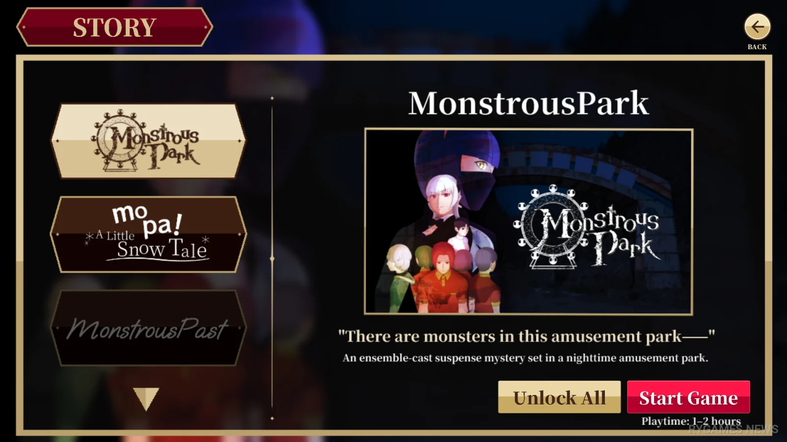 Steam掲載『MonstrousPark+』ゲーム画面 - gambar 3